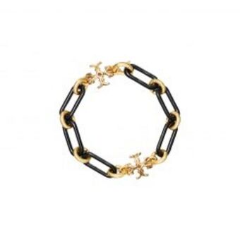 Europa Art Group Roxanne chain bracelet – black offer