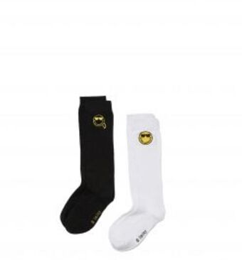 Europa Art Group Karl x smiley® socks – 2 pack-black/white offer