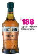 Game Klipdrift premium brandy-750ml offer