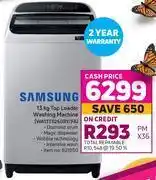 Game Samsung 13 kg top loader washing machine wa13t5260by/fa offer