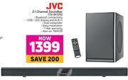 Game Jvc 2.1 channel soundbar th-by370 offer