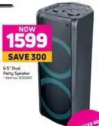 Game Telefunken 6.5" dual party speaker offer