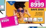 Game Samsung 55" (139cm) uhd tv 55au7000 offer