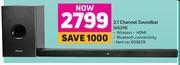 Game Hisense 2.1 channel soundbar hs219 offer