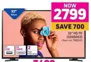 Game Samsung 32" (81cm) hd tv 32n5003 offer