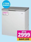 Game Univa 210l chest freezer uc210w offer