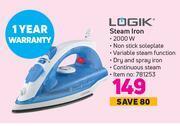 Game Logik steam iron offer
