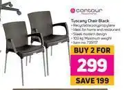 Game Tuscany chair black-for 2 offer