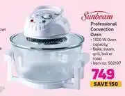 Game Sunbeam professional convection oven offer