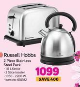 Game Russell hobbs 2 piece stainless steel pack offer