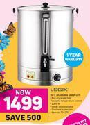 Game Logik 50l stainless steel urn offer
