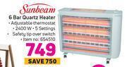 Game Sunbeam 6 bar quartz heater offer