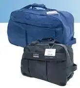 Game Mainstays 70cm navy trolley duffel offer