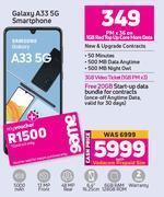 Game Samsung galaxy a33 5g smartphone-each offer