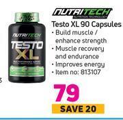 Game Nutritech testo xl 90 capsules offer