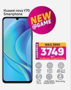Game Huawei nova y70 smartphone-each offer