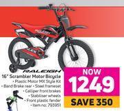 raleigh 16in scrambler moto bicycle