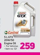Game Castrol 5l gtx 20w/50 engine oil offer