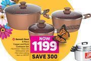 Game Bennett read 6 piece copper & rock cookware set offer