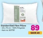 Game Standard ball fibre pillow-45 x 70cm offer