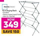 Game Mainstays 10m drying rack offer