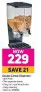 Game Double cereal dispenser offer
