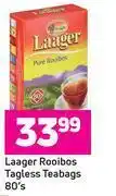 Game Laager rooibos tagless teabags-80's offer