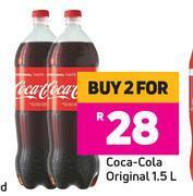 Game Coca cola original-for 2 x 1.5l offer