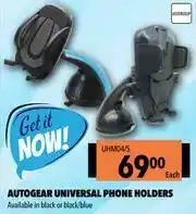 Midas Autogear Universal Phone Holders UHM04/5-Each offer