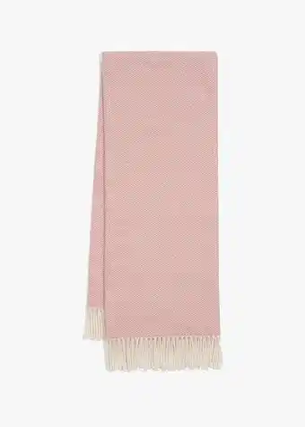 Recycled cotton kite throw