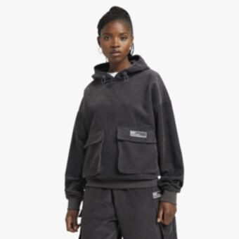Sportscene Redbat women's charcoal hoodie offer
