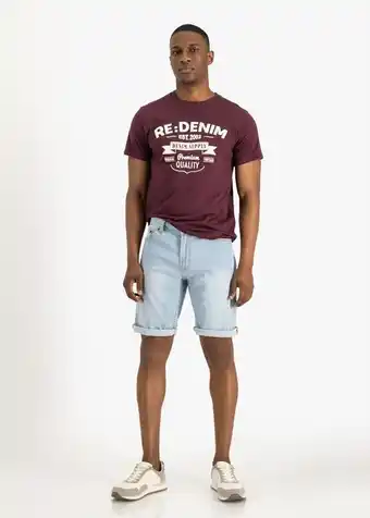 Woolworths Denim slim fit shorts offer