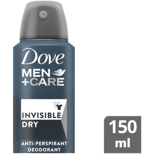 Antiperspirant deodorant body spray invisible dry 150ml offer at Clicks
