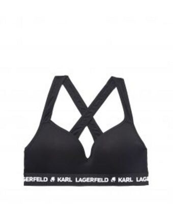 Europa Art Group Logo padded bra- black offer