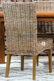 Builders Warehouse Rio Natural Wicker Dining Chair-Each offer