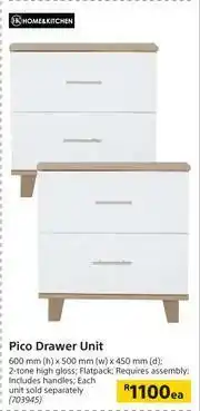 Builders Warehouse Home & Kitchen Pico Drawer Unit-Each offer