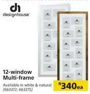 Builders Warehouse Design House 12 Window Multi Frame-Each offer