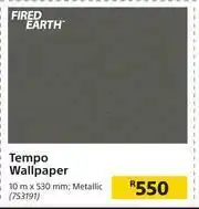 Builders Warehouse Fired Earth Tempo Wallpaper-10m x 530mm offer