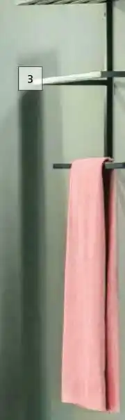 Builders Warehouse Lusso Towel Rack-600mm x 250mm x 35mm offer