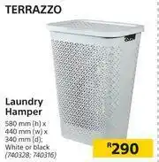 Builders Warehouse Terrazzo Laundry Basket-580mm(h) x 440mm(w) x 340mm(d) offer