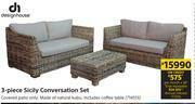 Builders Warehouse Design House 3 Piece Sicily Conversation Set offer