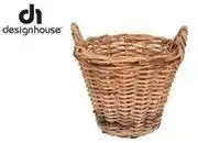 Builders Warehouse Design House Round Tiger Basket (Natural)-360mm x 360mm x 360mm offer