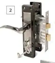 Builders Warehouse Dortello Tenna 3 Lever Lock Set-Each offer