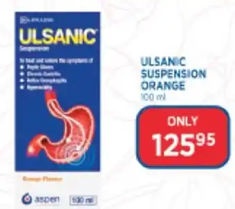 Link Pharmacy Ulsanic Suspension Orange 100ml offer