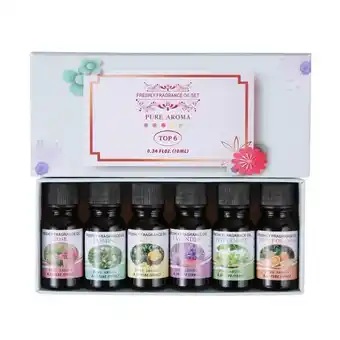 Takealot 6 bottles set 10ml essential oil pure aroma fragrance oil air humidifier offer