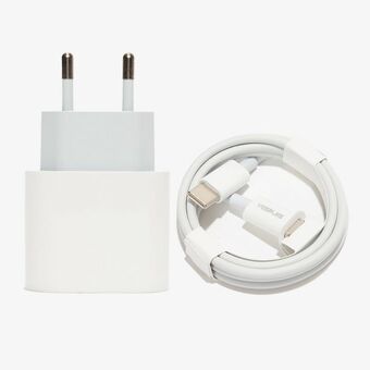 20w type c charging block with 2 20w charging cables