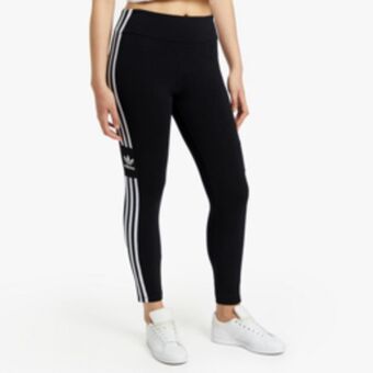 Sportscene Adidas originals women's trefoil black leggings offer