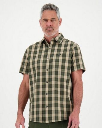 Cape Union Mart K-way elements men’s check short sleeve shirt offer