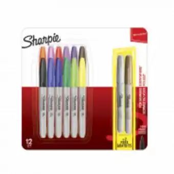 HiFi Corp Sharpie permanent marker assorted pack of 12 plus 2 free metallic markers offer
