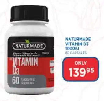 Naturmade Vitamin D3 60 capsules